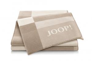 Плед хлопок/акрил Biederlack JOOP! Mosaic natur 150х200 - основновное изображение