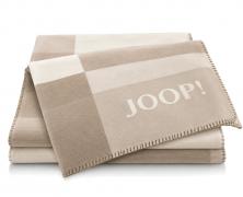 Плед хлопок/акрил Biederlack JOOP! Mosaic natur 150х200