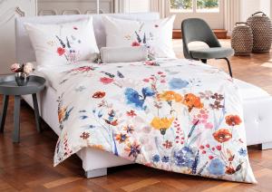 Постельное бельё Hefel Positano евро 200х220 тенсель сатин - основновное изображение