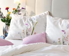 Постельное бельё Hefel Fleur односпальное 155х200 тенсель сатин - фото 3