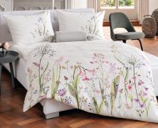 Постельное бельё Hefel Fleur евро 200х200 тенсель сатин